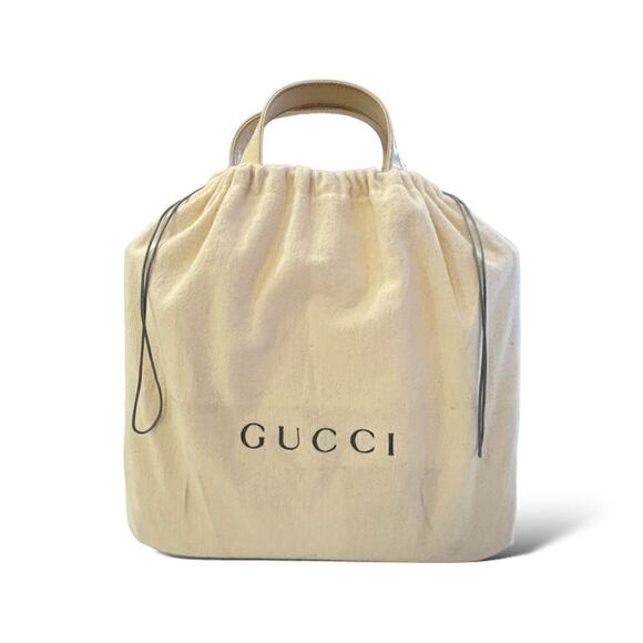 GUCCI Vintage GG Logo Tote with Strap - Picture 3 of 11
